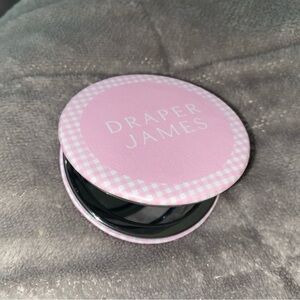 Draper James Compact Mirror Pink White Gingham Hello Sugar‎